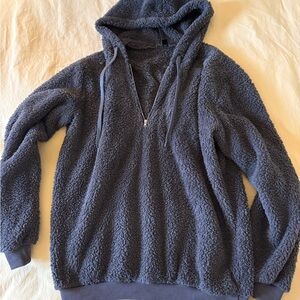 Tea Collection Charcoal Sherpa Jacket